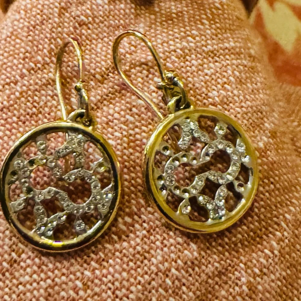 Coach Elegant Gold and Silver Earrings - Picture 6 of 6